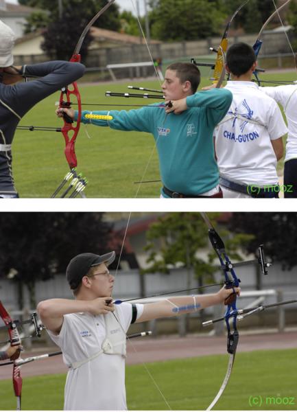 Lucas et Corentin dans leurs duels