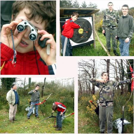 Premi�res fl�ches en nature