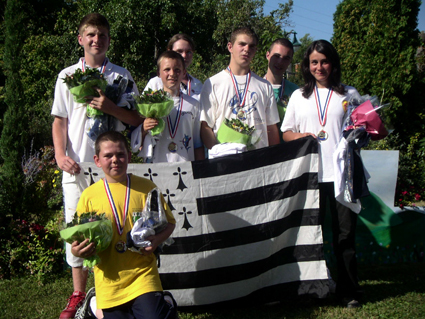 Nos jeunes champions tous r�unis