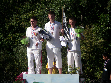 Corentin champion de France, killian vice champion de France