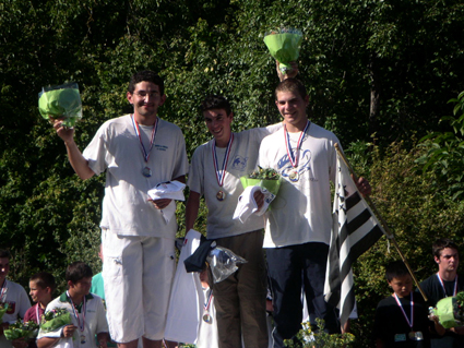 Pierrick LAFITEAU m�daille de bronze championnat de France