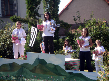 Marion championne de France de tir en campagne